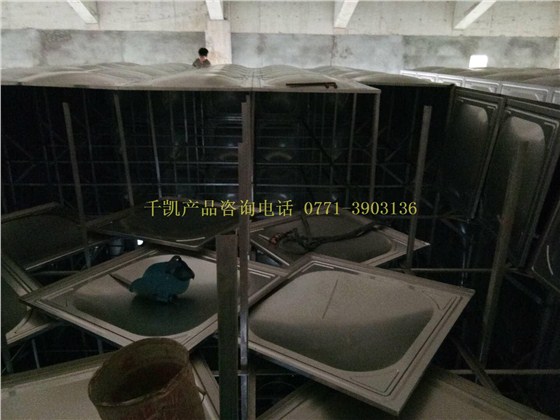 千凯南宁东盟文化博览园800立方不锈钢水箱4