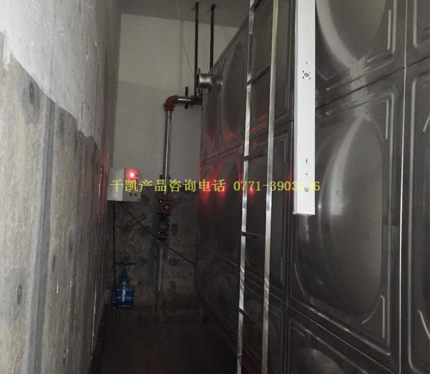 中铁凤岭国际城项目不锈钢水箱安装完成