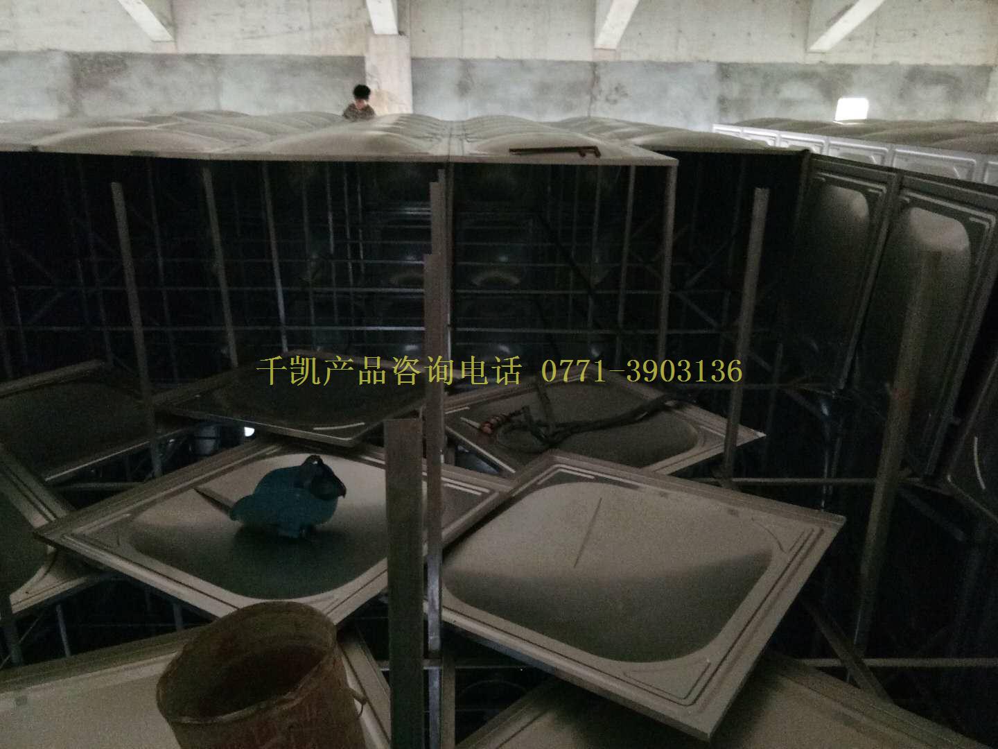 千凯南宁东盟文化博览园800立方不锈钢水箱4